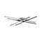Dweled Parallax 32in LED Flush Mount 3-CCT 2700K-3000K-3500K Set to 3000K in Brushed Nickel FM-731 - alternate 1